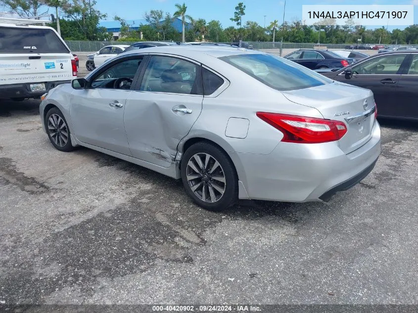 2017 Nissan Altima 2.5 Sv VIN: 1N4AL3AP1HC471907 Lot: 40420902