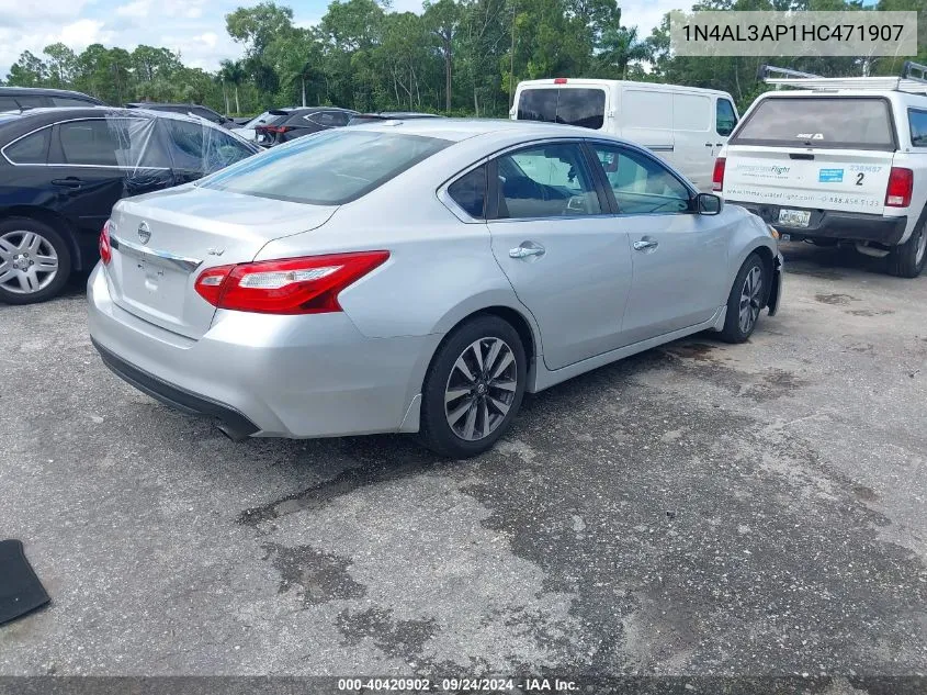 2017 Nissan Altima 2.5 Sv VIN: 1N4AL3AP1HC471907 Lot: 40420902