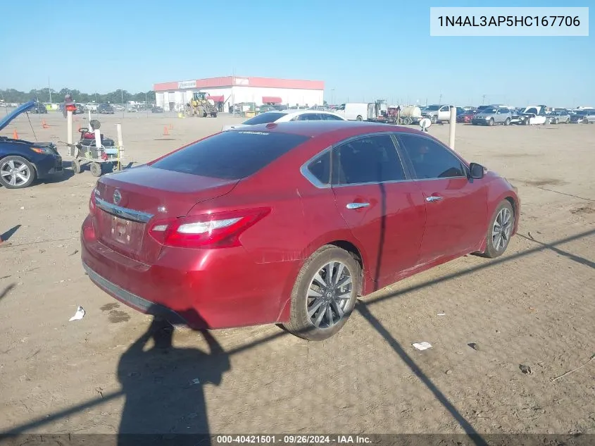 1N4AL3AP5HC167706 2017 Nissan Altima 2.5/S/Sv/Sl/Sr