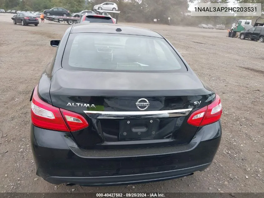 1N4AL3AP2HC203531 2017 Nissan Altima 2.5 Sv