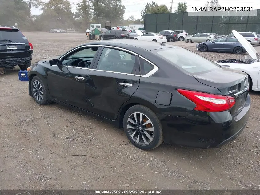 1N4AL3AP2HC203531 2017 Nissan Altima 2.5 Sv