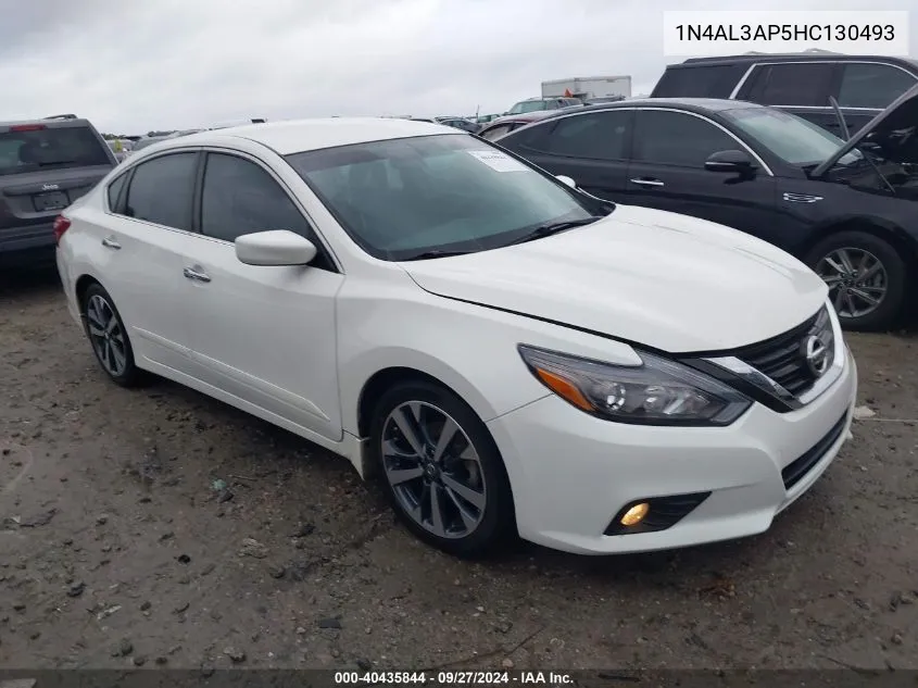 2017 Nissan Altima 2.5 Sr VIN: 1N4AL3AP5HC130493 Lot: 40435844