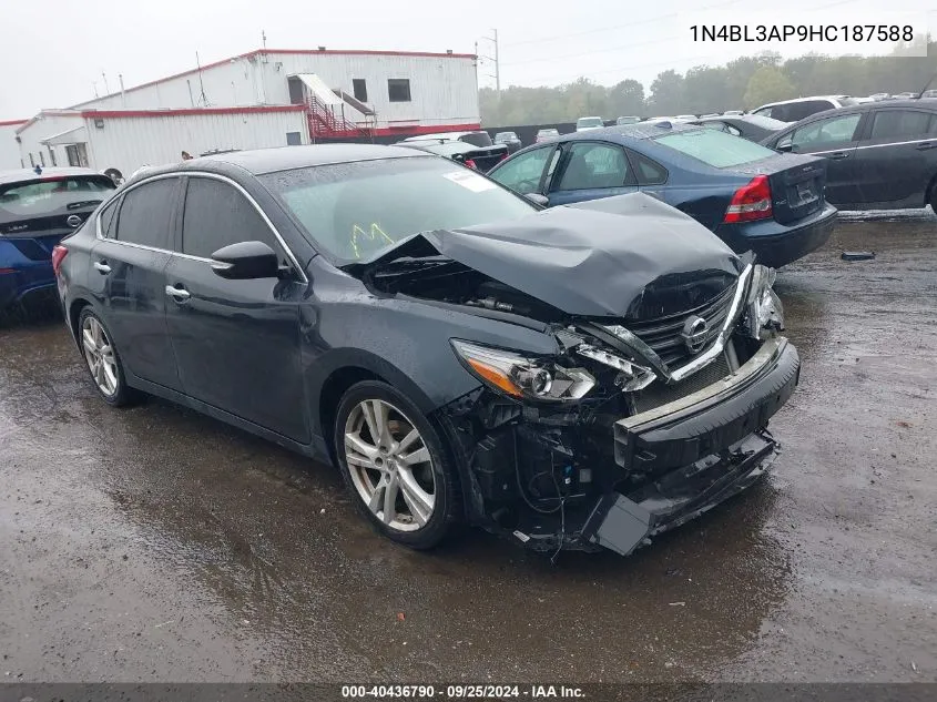 2017 Nissan Altima 3.5 Sl VIN: 1N4BL3AP9HC187588 Lot: 40436790