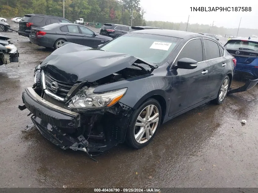 2017 Nissan Altima 3.5 Sl VIN: 1N4BL3AP9HC187588 Lot: 40436790