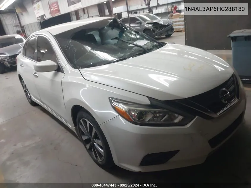 2017 Nissan Altima 2.5 Sv VIN: 1N4AL3AP6HC288180 Lot: 40447443