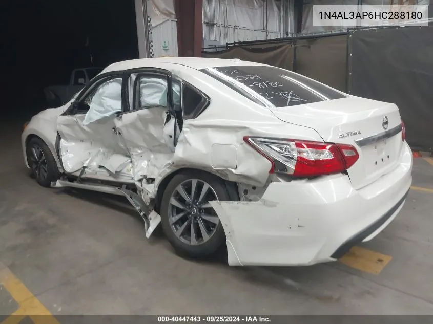 1N4AL3AP6HC288180 2017 Nissan Altima 2.5 Sv