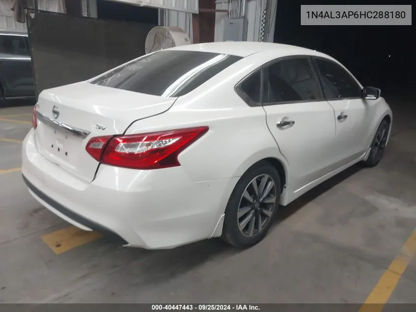 1N4AL3AP6HC288180 2017 Nissan Altima 2.5 Sv