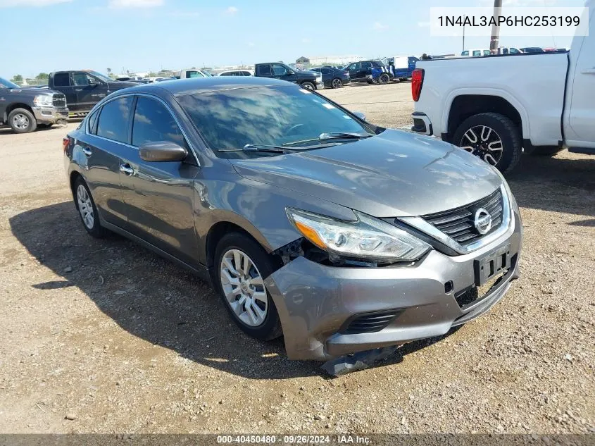 2017 Nissan Altima 2.5 S VIN: 1N4AL3AP6HC253199 Lot: 40450480