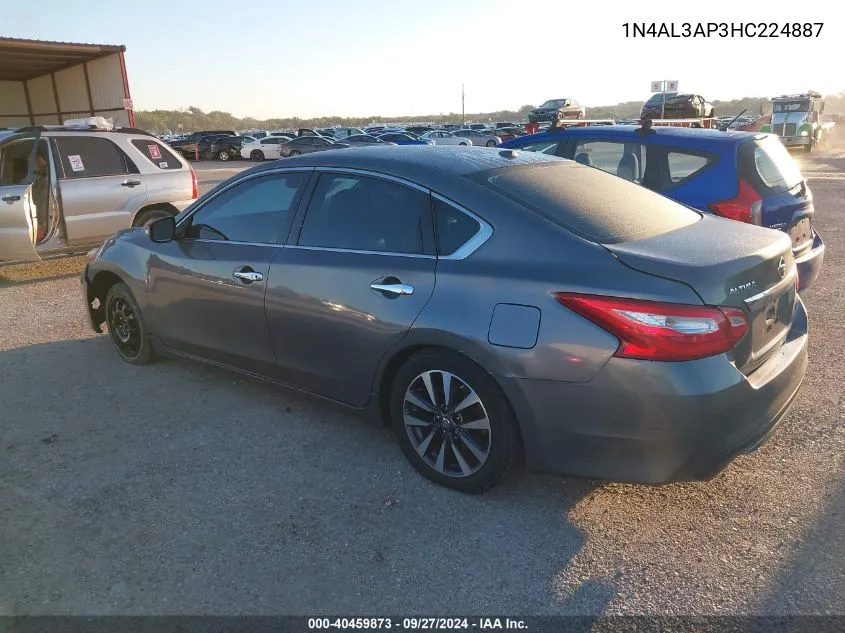 1N4AL3AP3HC224887 2017 Nissan Altima 2.5 Sl