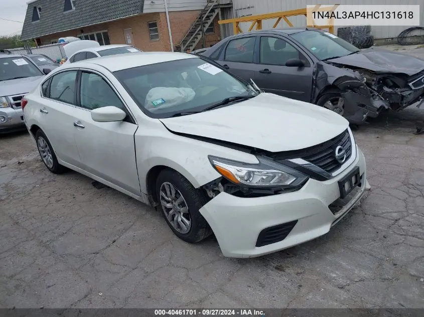 1N4AL3AP4HC131618 2017 Nissan Altima 2.5 S