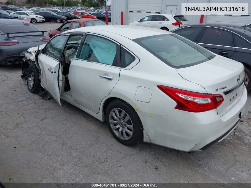 1N4AL3AP4HC131618 2017 Nissan Altima 2.5 S