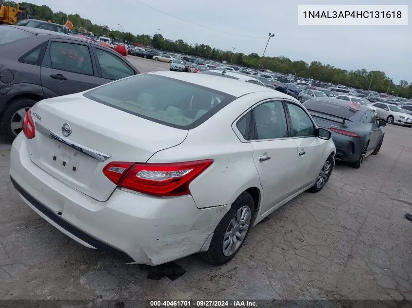 1N4AL3AP4HC131618 2017 Nissan Altima 2.5 S