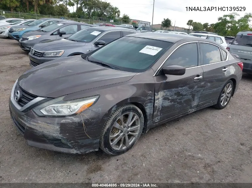 1N4AL3AP1HC139529 2017 Nissan Altima 2.5 Sv