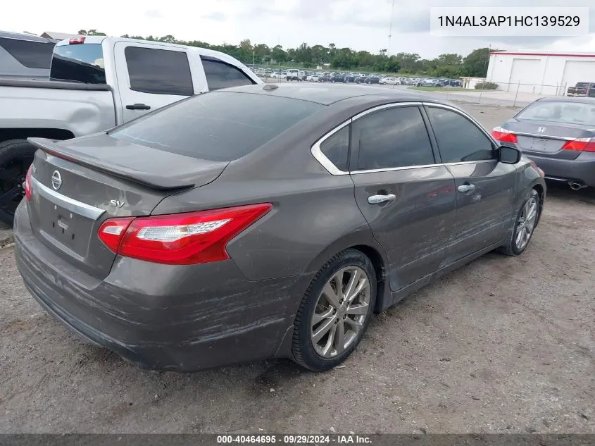 1N4AL3AP1HC139529 2017 Nissan Altima 2.5 Sv