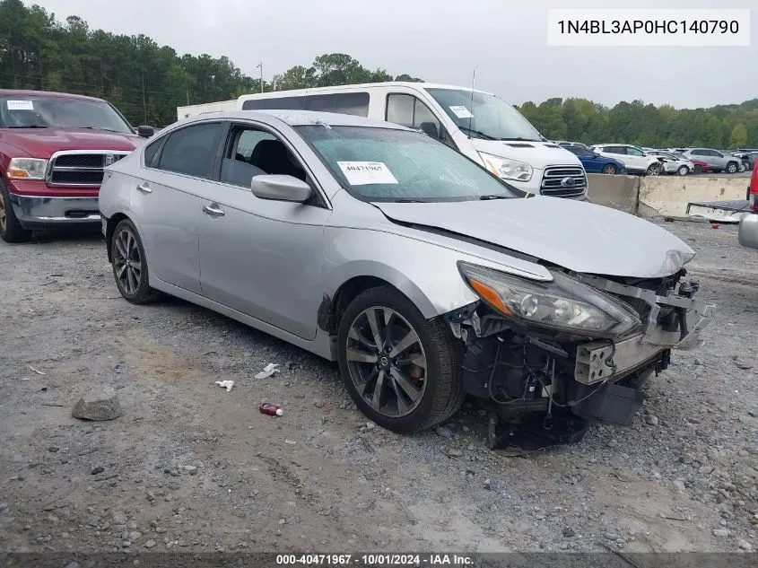 2017 Nissan Altima 3.5Sl/3.5 Sr VIN: 1N4BL3AP0HC140790 Lot: 40471967