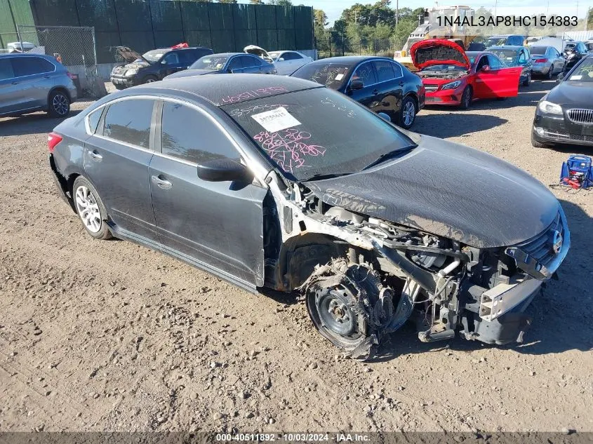 2017 Nissan Altima 2.5 S VIN: 1N4AL3AP8HC154383 Lot: 40511892