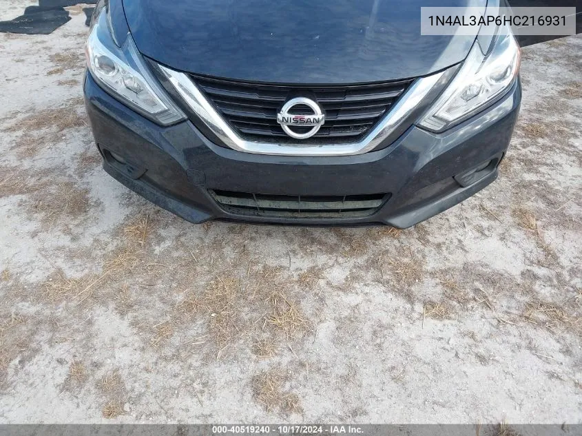 1N4AL3AP6HC216931 2017 Nissan Altima 2.5/S/Sv/Sl/Sr