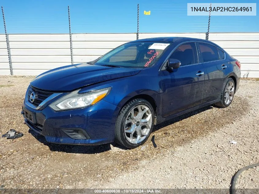 1N4AL3AP2HC264961 2017 Nissan Altima 2.5 Sl