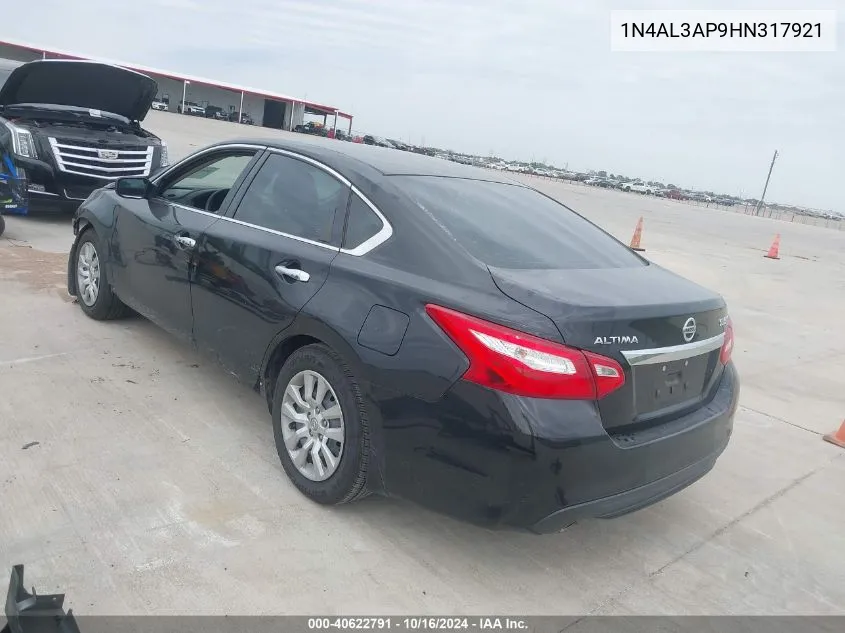 1N4AL3AP9HN317921 2017 Nissan Altima 2.5 S