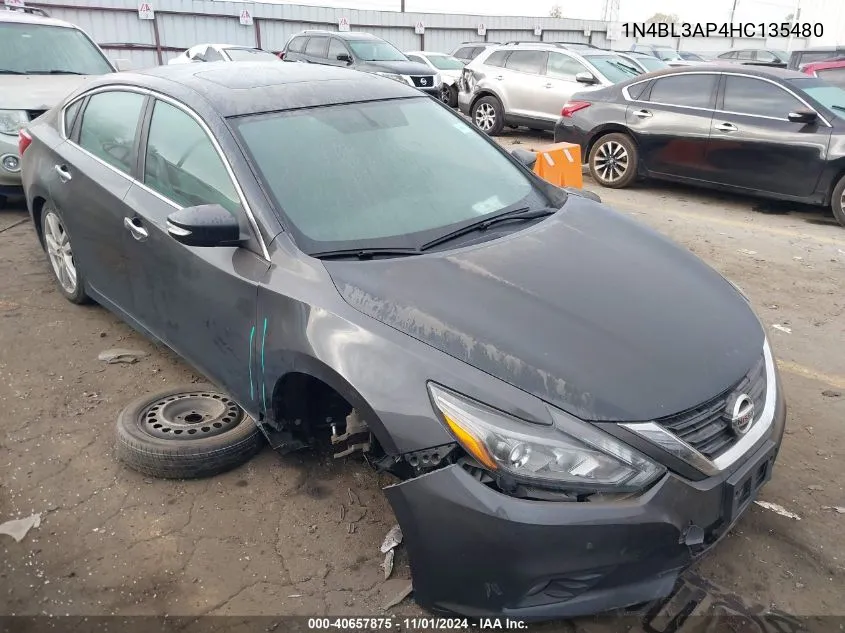 2017 Nissan Altima 3.5 Sl/3.5 Sr VIN: 1N4BL3AP4HC135480 Lot: 40657875