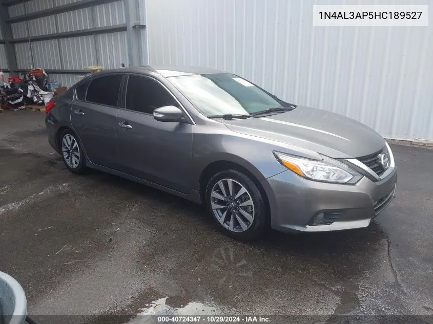 2017 Nissan Altima 2.5 Sl VIN: 1N4AL3AP5HC189527 Lot: 40724347