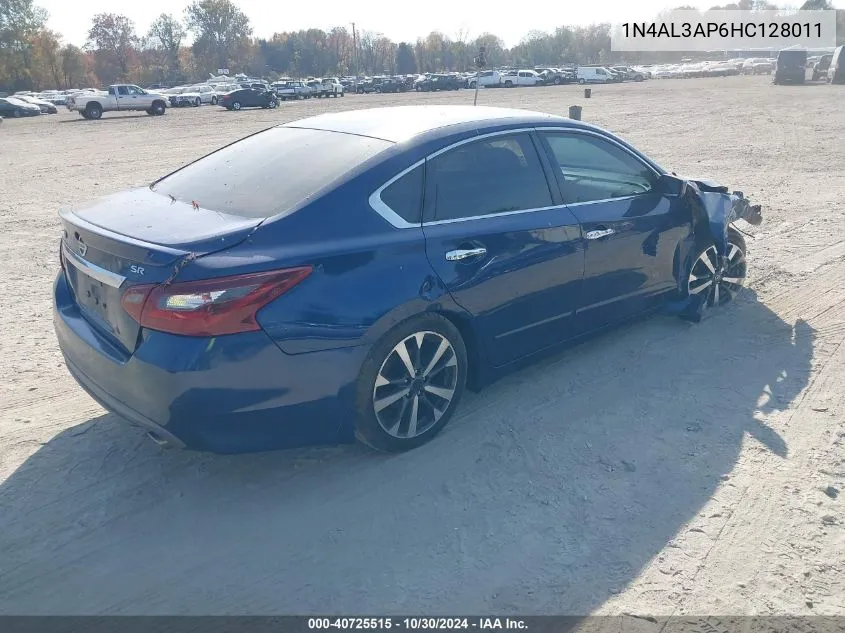 1N4AL3AP6HC128011 2017 Nissan Altima 2.5 Sr