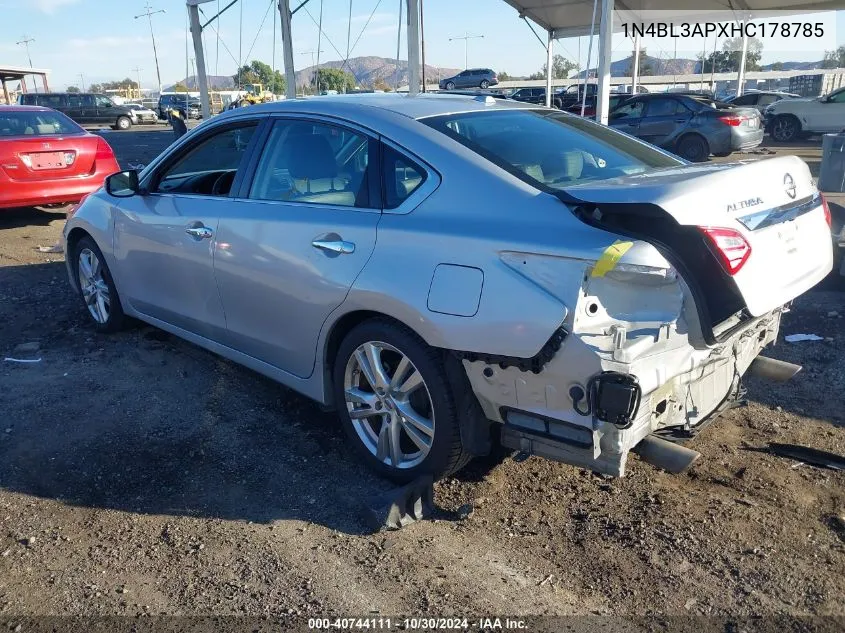 1N4BL3APXHC178785 2017 Nissan Altima 3.5 Sl