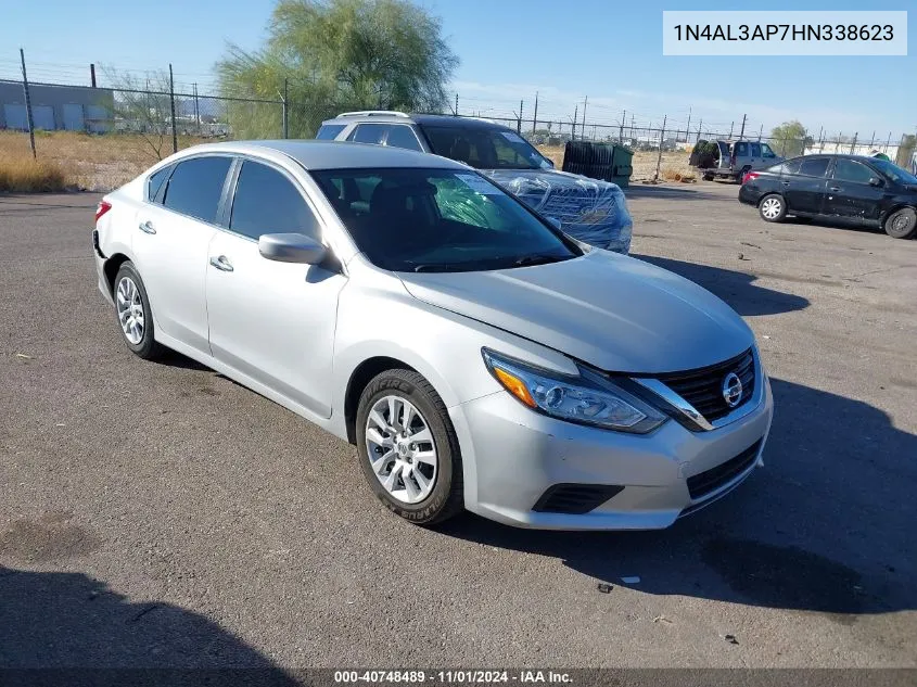 2017 Nissan Altima 2.5 S VIN: 1N4AL3AP7HN338623 Lot: 40748489