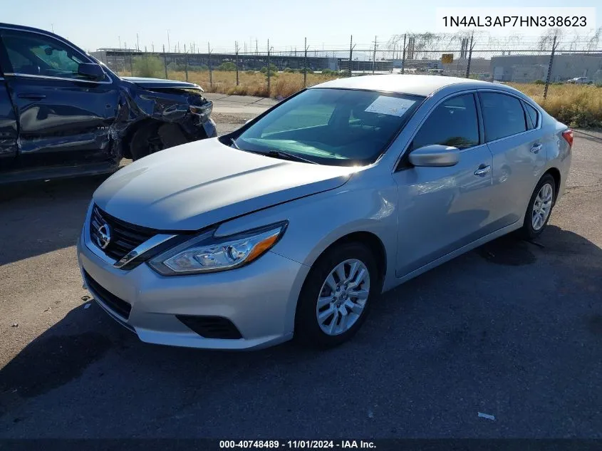 2017 Nissan Altima 2.5 S VIN: 1N4AL3AP7HN338623 Lot: 40748489