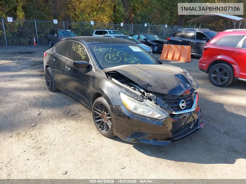 2017 Nissan Altima 2.5 S VIN: 1N4AL3AP8HN307106 Lot: 40750626