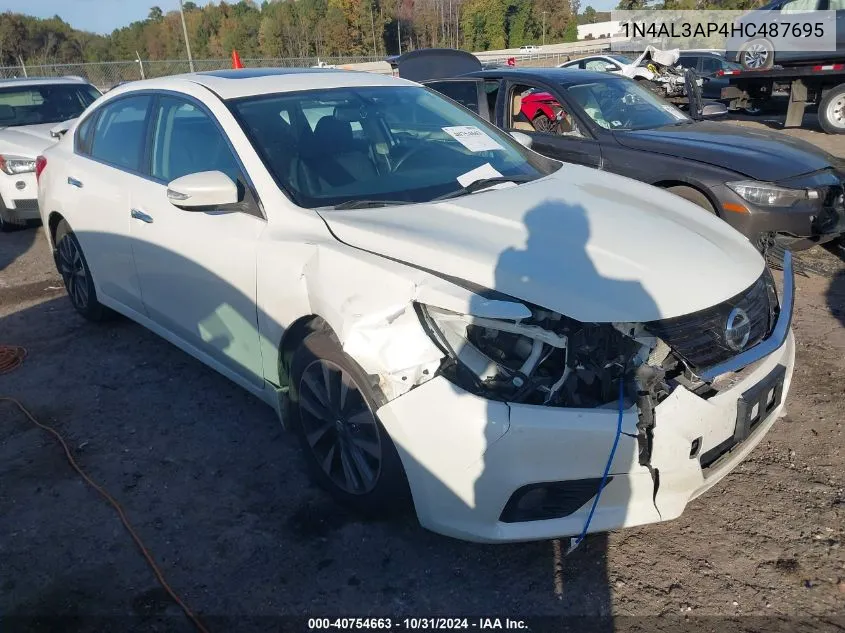 2017 Nissan Altima 2.5 Sv VIN: 1N4AL3AP4HC487695 Lot: 40754663