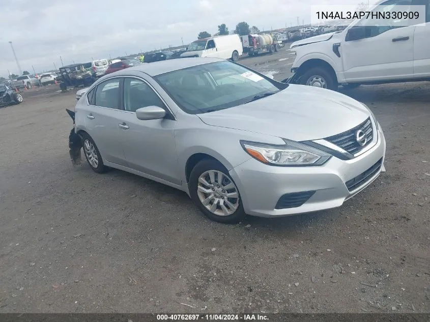 2017 Nissan Altima 2.5/S/Sv/Sl/Sr VIN: 1N4AL3AP7HN330909 Lot: 40762697