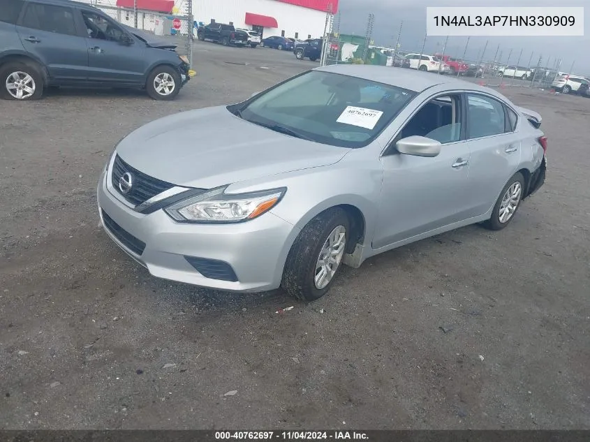 2017 Nissan Altima 2.5/S/Sv/Sl/Sr VIN: 1N4AL3AP7HN330909 Lot: 40762697