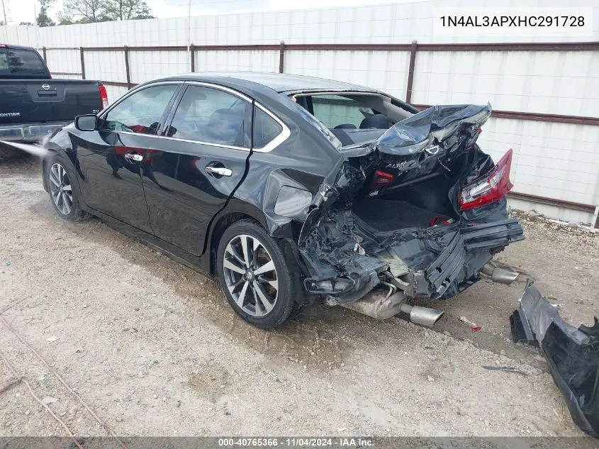 1N4AL3APXHC291728 2017 Nissan Altima 2.5/S/Sv/Sl/Sr