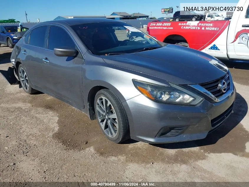 2017 Nissan Altima 2.5 Sr VIN: 1N4AL3APXHC493730 Lot: 40790499