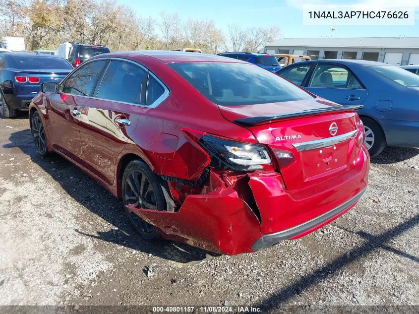 1N4AL3AP7HC476626 2017 Nissan Altima 2.5 Sr