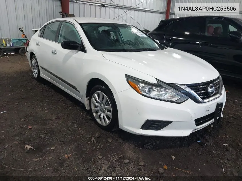 2017 Nissan Altima 2.5 S VIN: 1N4AL3AP0HC253506 Lot: 40812498