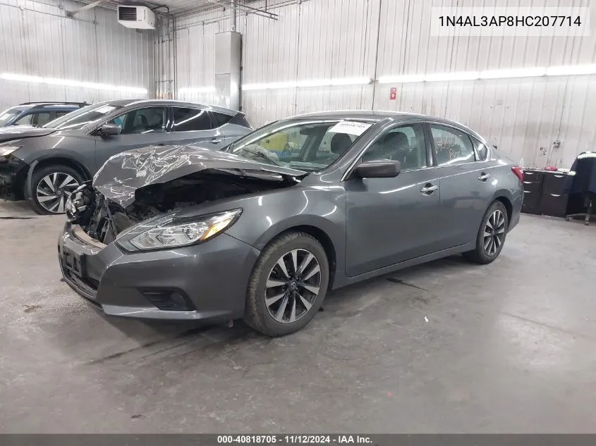 2017 Nissan Altima 2.5 Sv VIN: 1N4AL3AP8HC207714 Lot: 40818705