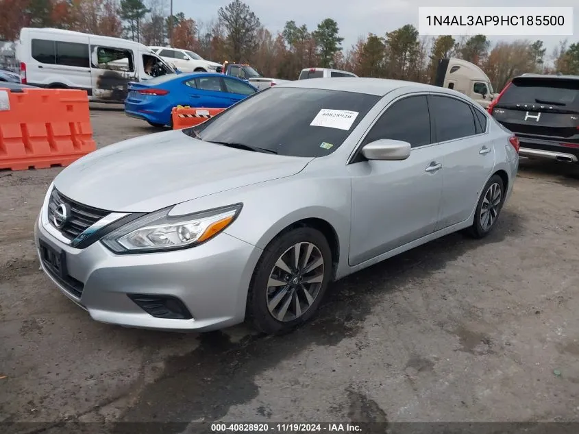 2017 Nissan Altima 2.5 Sv VIN: 1N4AL3AP9HC185500 Lot: 40828920