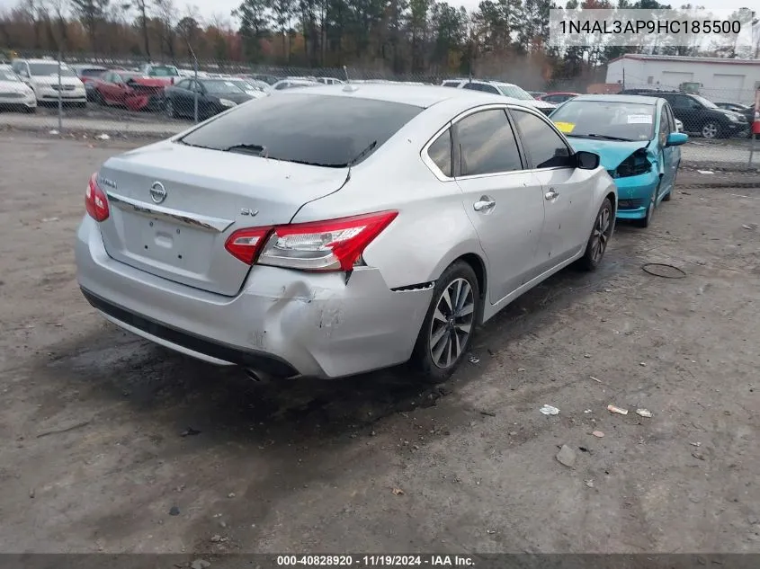 2017 Nissan Altima 2.5 Sv VIN: 1N4AL3AP9HC185500 Lot: 40828920