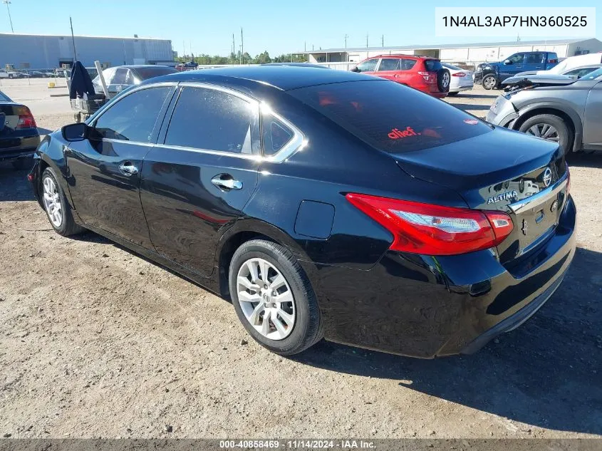 1N4AL3AP7HN360525 2017 Nissan Altima 2.5 S