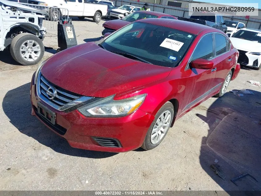 1N4AL3AP7HC280959 2017 Nissan Altima 2.5 S