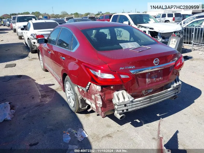 1N4AL3AP7HC280959 2017 Nissan Altima 2.5 S