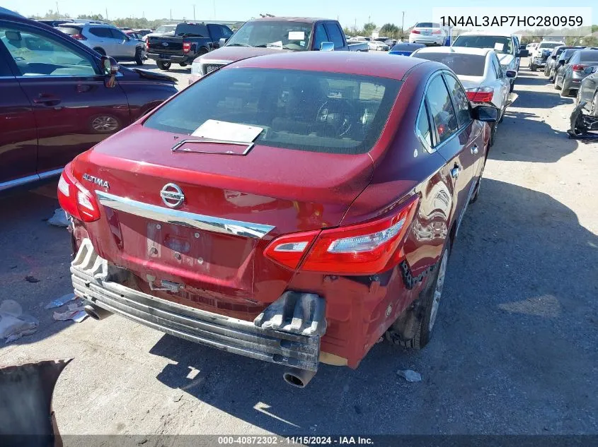 1N4AL3AP7HC280959 2017 Nissan Altima 2.5 S