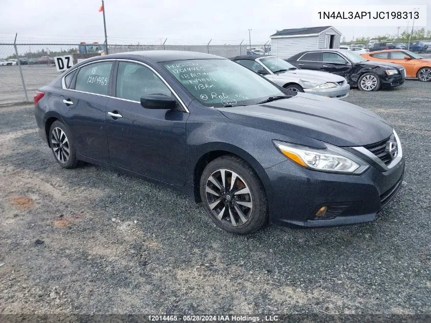 2018 Nissan Altima 2.5/S/Sv/Sl/Sr VIN: 1N4AL3AP1JC198313 Lot: 12014465