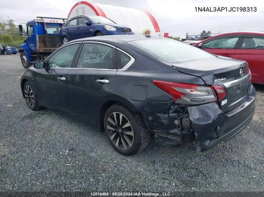 1N4AL3AP1JC198313 2018 Nissan Altima 2.5/S/Sv/Sl/Sr