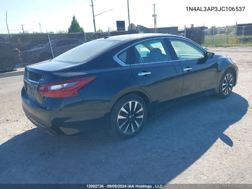 2018 Nissan Altima VIN: 1N4AL3AP3JC106537 Lot: 12082726