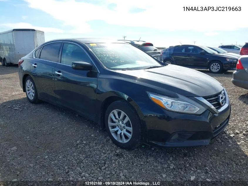 1N4AL3AP3JC219663 2018 Nissan Altima