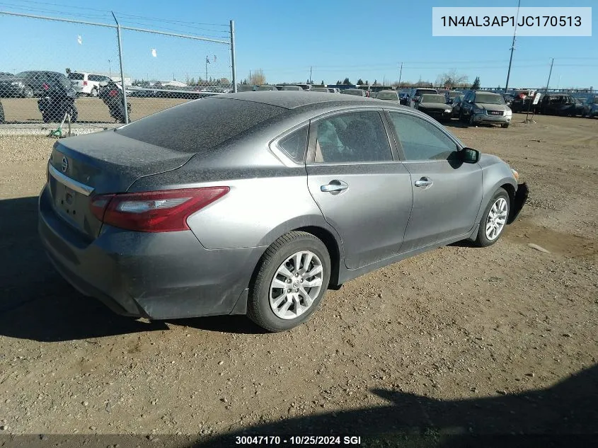 1N4AL3AP1JC170513 2018 Nissan Altima 2.5/S/Sv/Sl/Sr