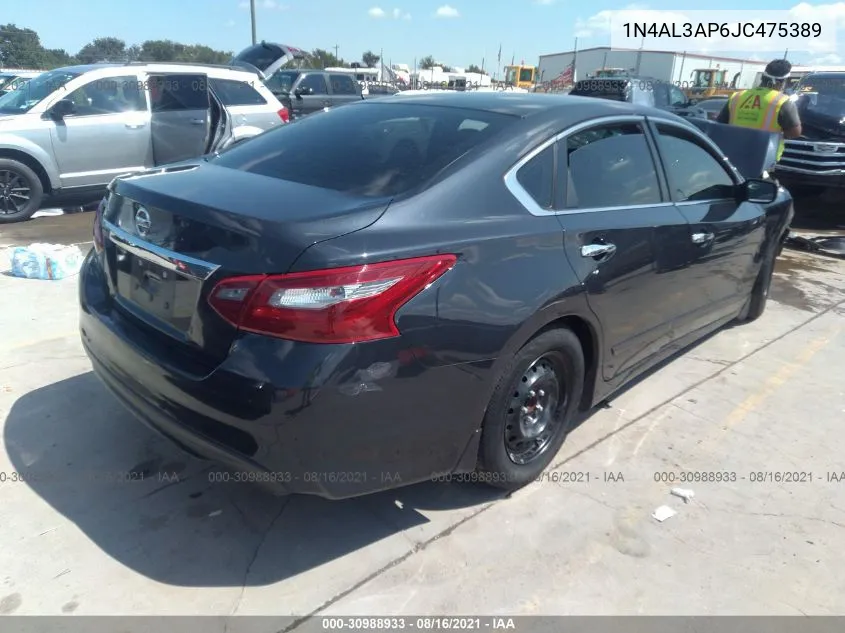 2018 Nissan Altima 2.5 S VIN: 1N4AL3AP6JC475389 Lot: 30988933